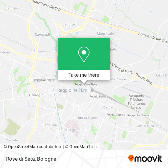 Rose di Seta map
