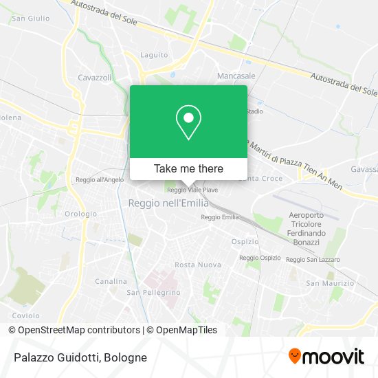 Palazzo Guidotti map