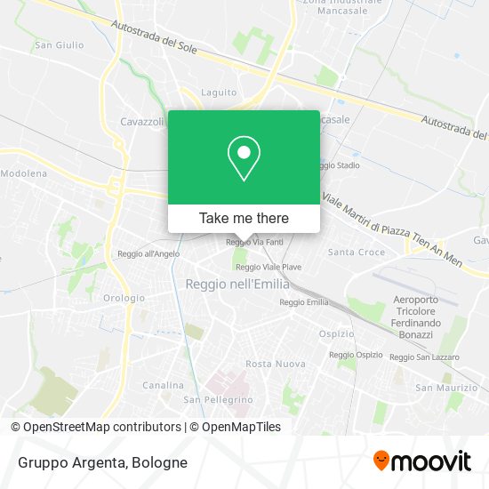 Gruppo Argenta map