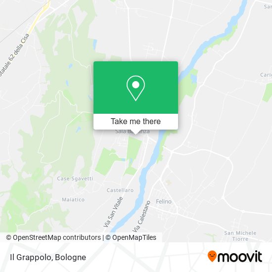 Il Grappolo map