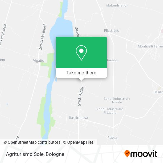 Agriturismo Sole map