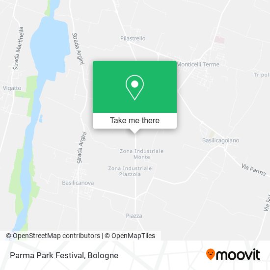 Parma Park Festival map