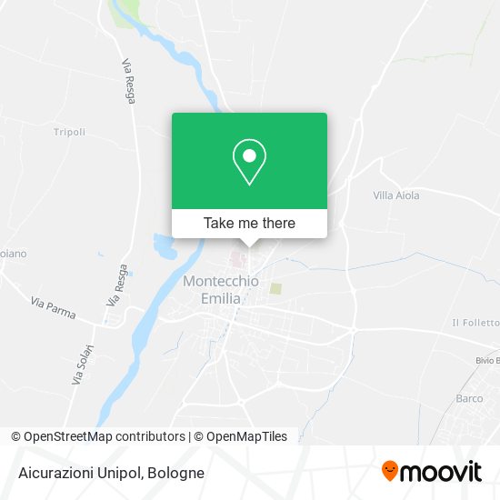 Aicurazioni Unipol map