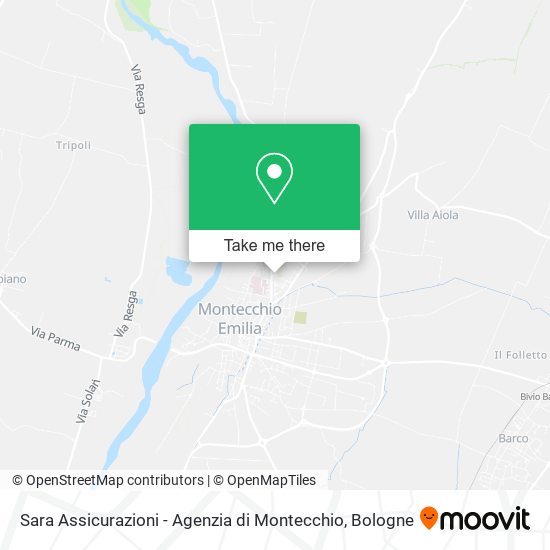 Sara Assicurazioni - Agenzia di Montecchio map
