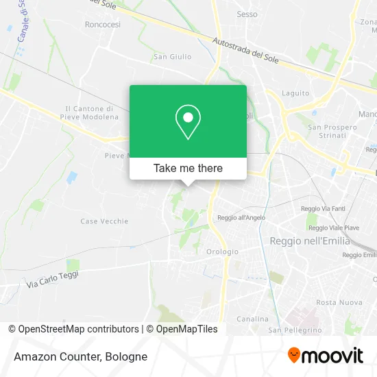 Amazon Counter map