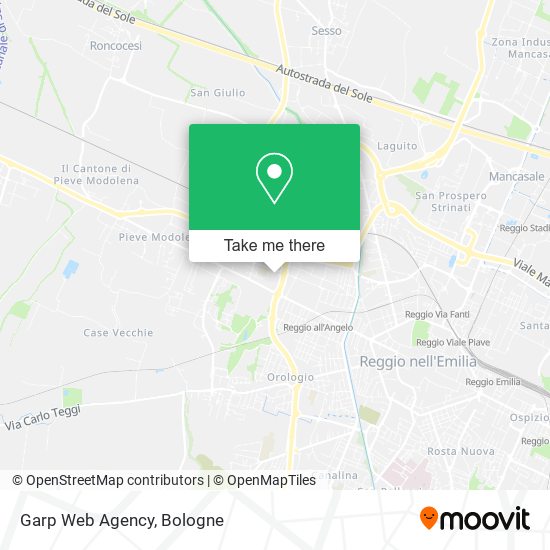 Garp Web Agency map
