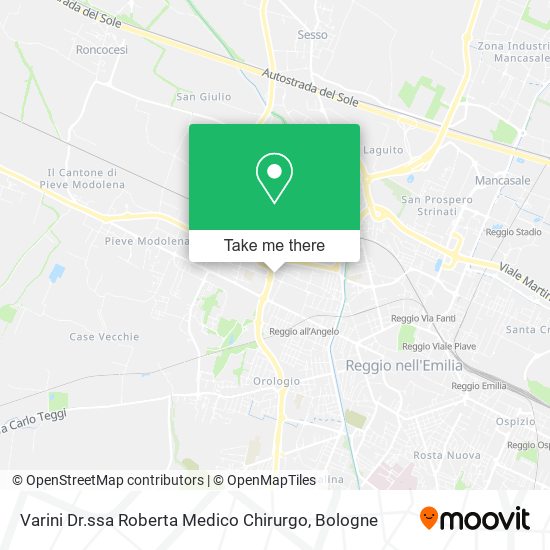 Varini Dr.ssa Roberta Medico Chirurgo map