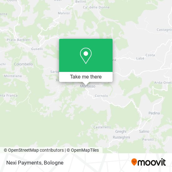 Nexi Payments map