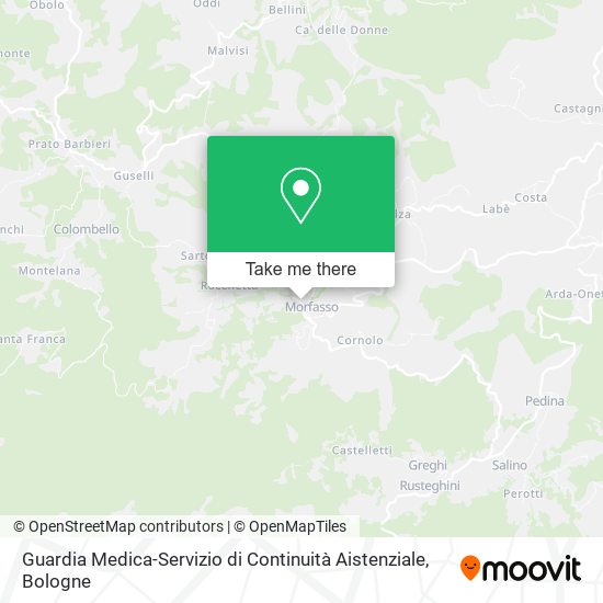 Guardia Medica-Servizio di Continuità Aistenziale map
