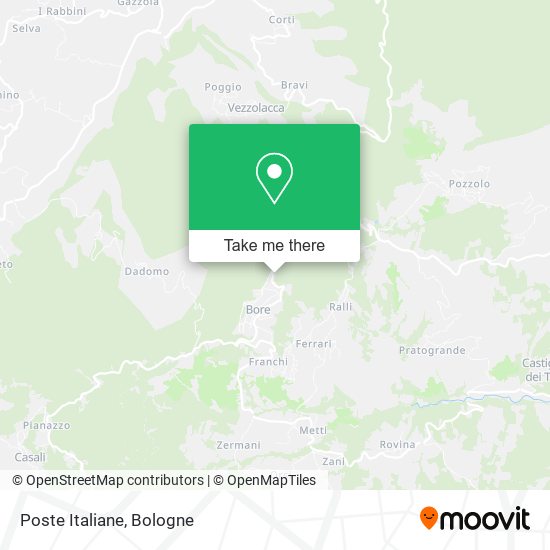 Poste Italiane map