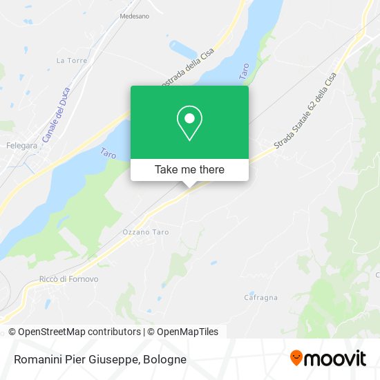 Romanini Pier Giuseppe map