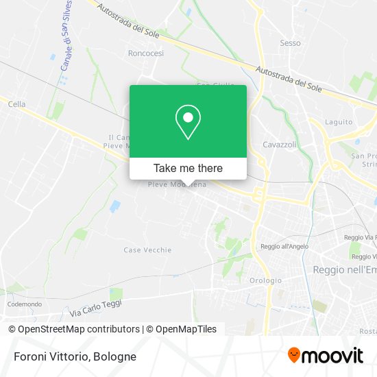 Foroni Vittorio map