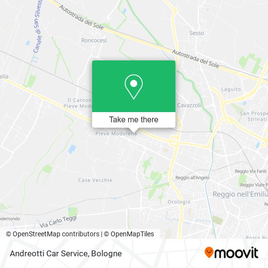 Andreotti Car Service map