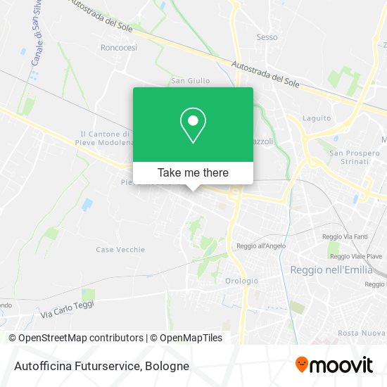 Autofficina Futurservice map
