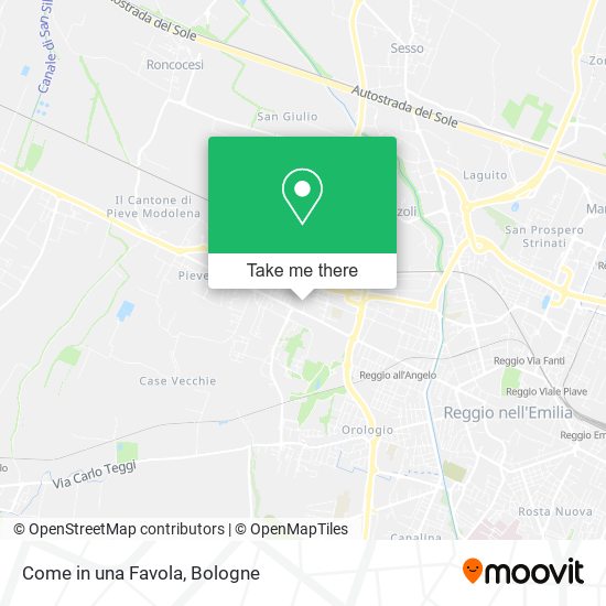 Come in una Favola map