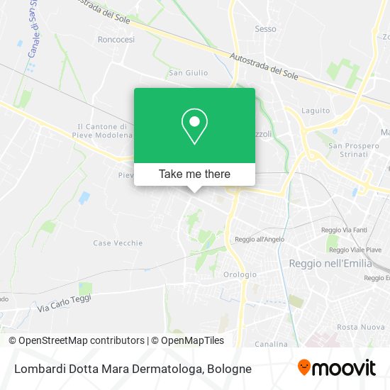 Lombardi Dotta Mara Dermatologa map