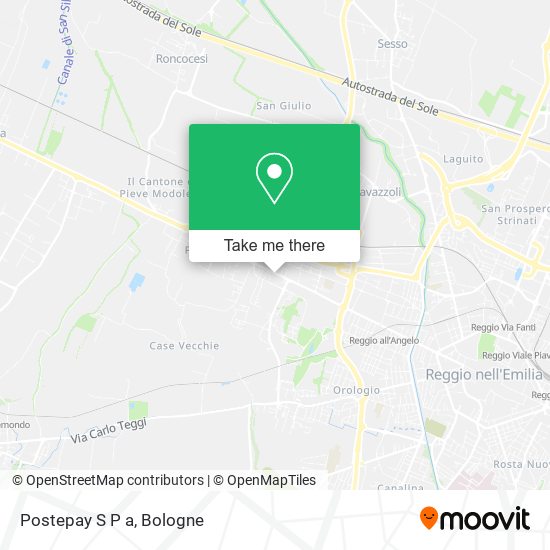 Postepay S P a map