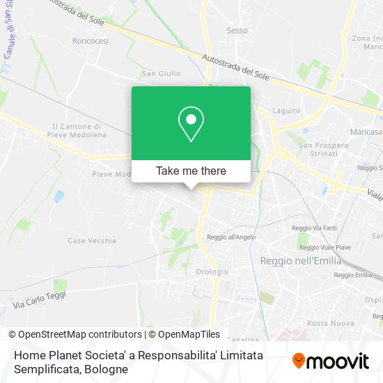 Home Planet Societa' a Responsabilita' Limitata Semplificata map
