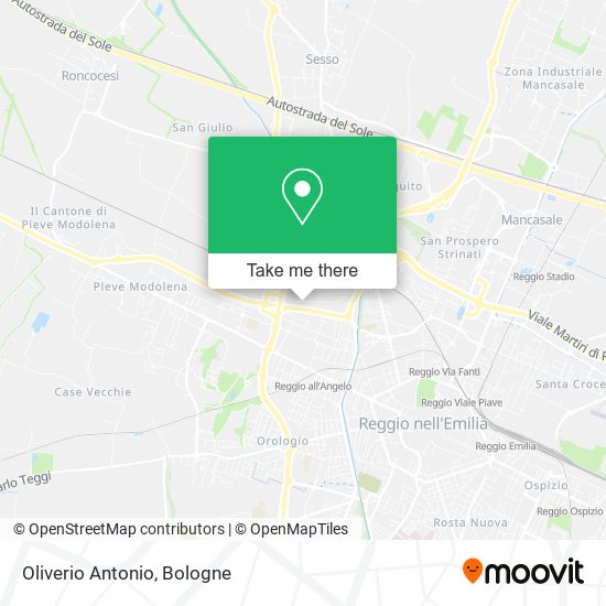 Oliverio Antonio map