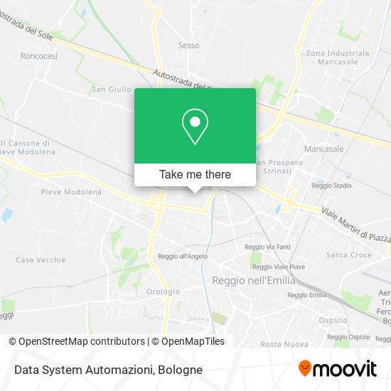 Data System Automazioni map