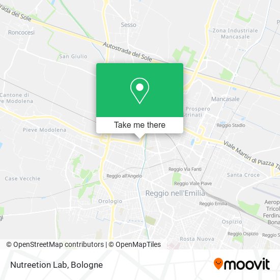 Nutreetion Lab map
