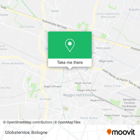Globstervice map