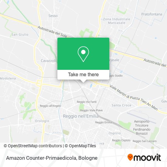 Amazon Counter-Primaedicola map