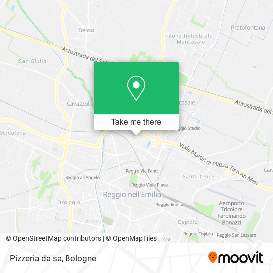 Pizzeria da sa map
