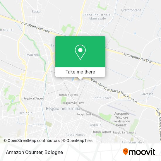 Amazon Counter map