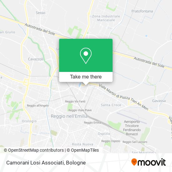 Camorani Losi Associati map