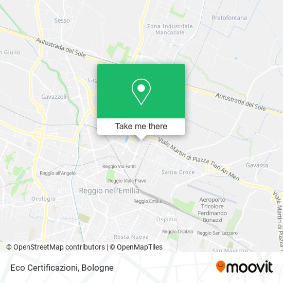 Eco Certificazioni map