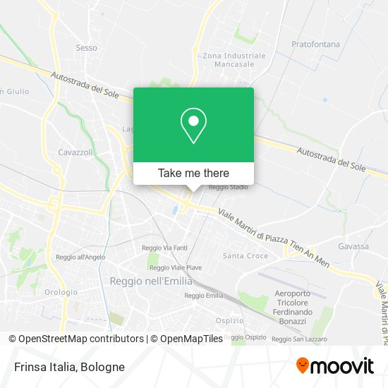 Frinsa Italia map