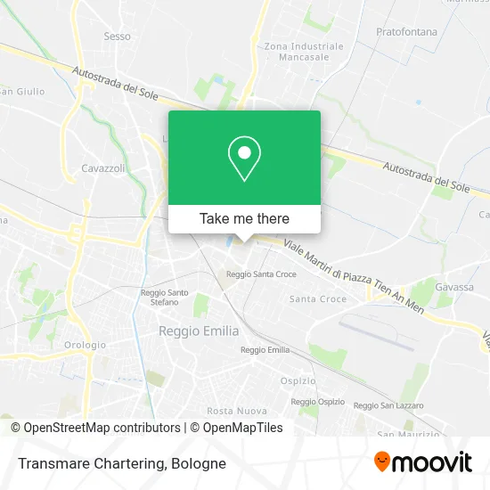 Transmare Chartering map