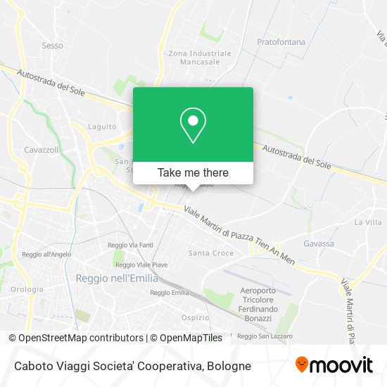 Caboto Viaggi Societa' Cooperativa map