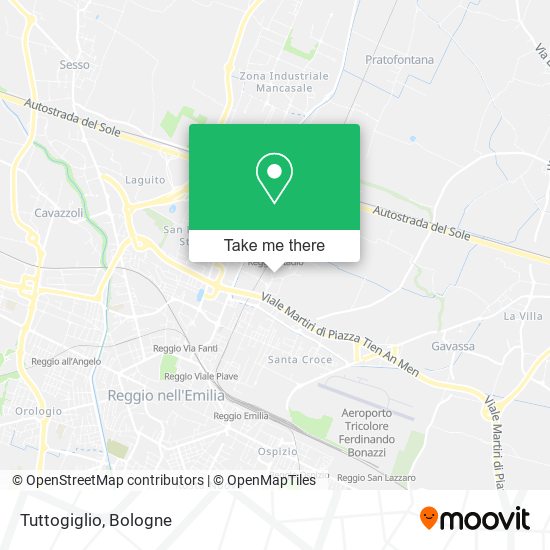 Tuttogiglio map