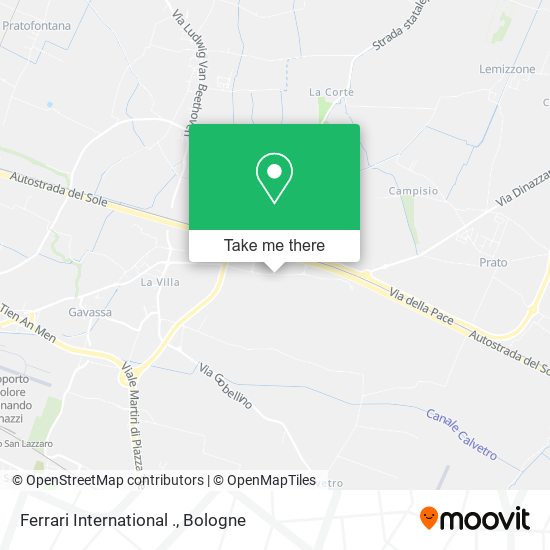 Ferrari International . map