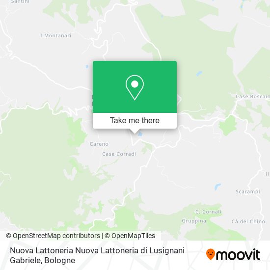 Nuova Lattoneria Nuova Lattoneria di Lusignani Gabriele map