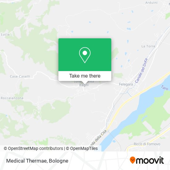Medical Thermae map