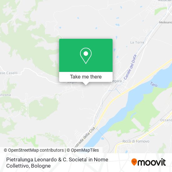 Pietralunga Leonardo & C. Societa' in Nome Collettivo map