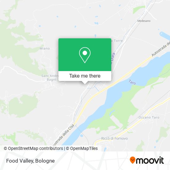 Food Valley map