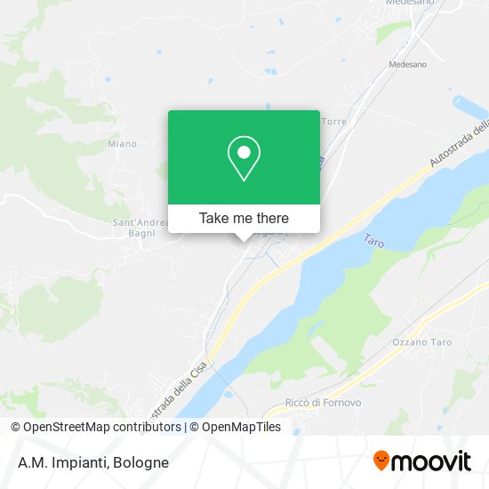 A.M. Impianti map