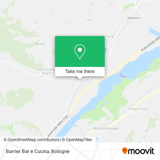 Barrier Bar e Cucina map