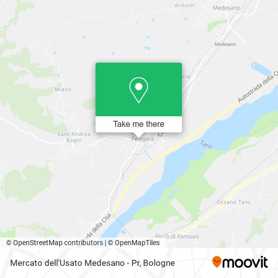 Mercato dell'Usato Medesano - Pr map