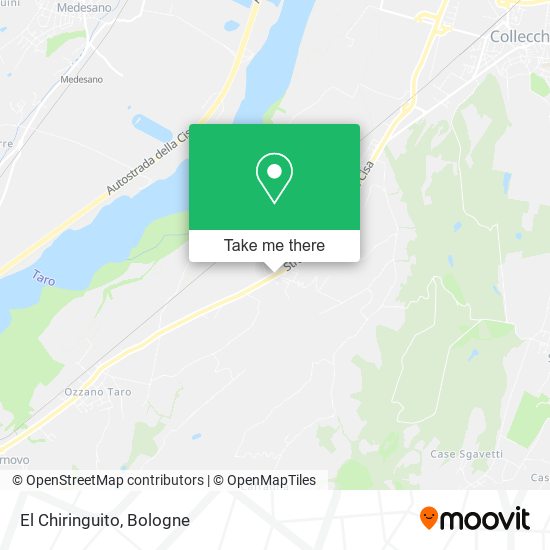 El Chiringuito map