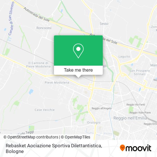 Rebasket Aociazione Sportiva Dilettantistica map