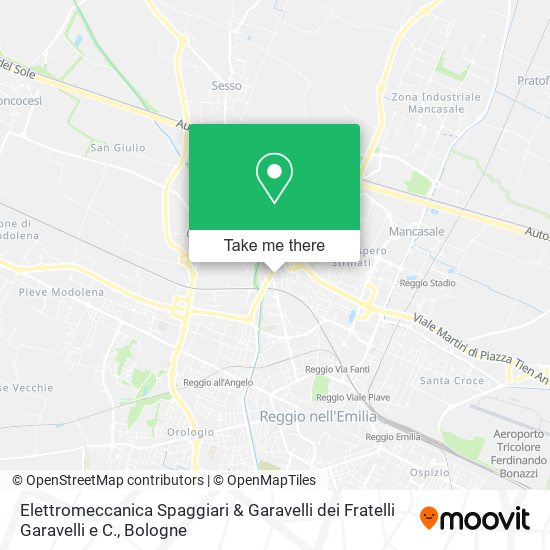 Elettromeccanica Spaggiari & Garavelli dei Fratelli Garavelli e C. map