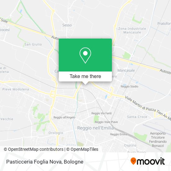 Pasticceria Foglia Nova map