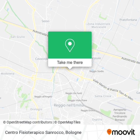 Centro Fisioterapico Sanrocco map