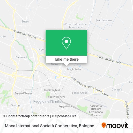 Moca International Società Cooperativa map