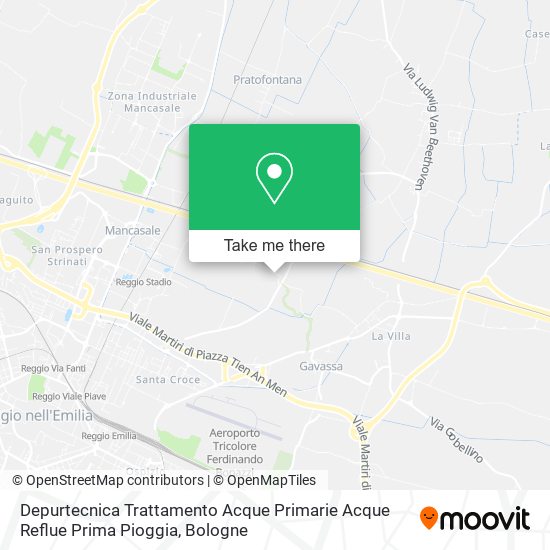 Depurtecnica Trattamento Acque Primarie Acque Reflue Prima Pioggia map